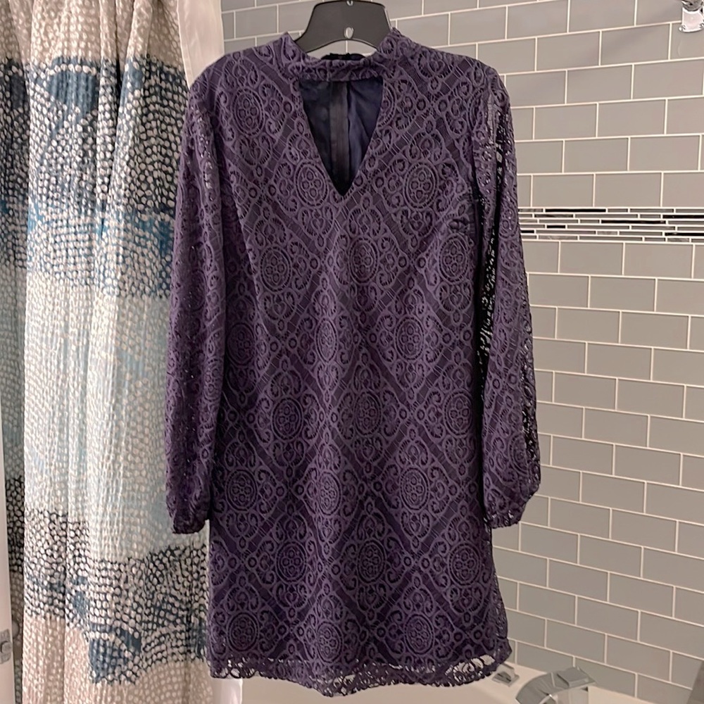 Long sleeve blue dress size M